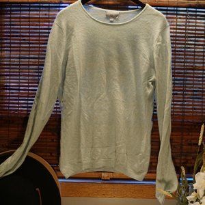 100% Cashmere Light Blue Sweater